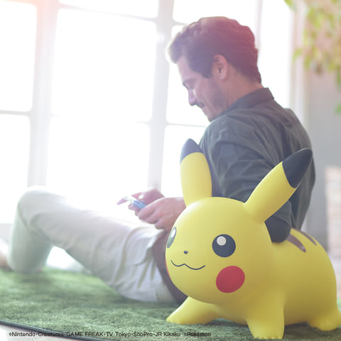 大人も乗れる「POKEMON AIR （ポケモンエアー ピカチュウ）」の