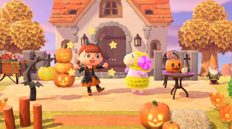 未開封カード付き】どうぶつの森 森をつくろう F-30 パンプキング