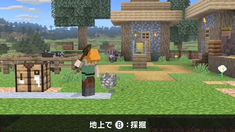 必殺技は場所によって異なり、採掘や武器の強化が行なえる