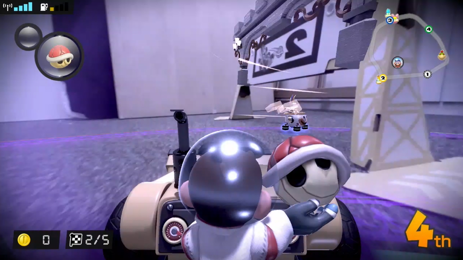 カメックミラージュは、ランダムでコースが突如反転されてしまう。