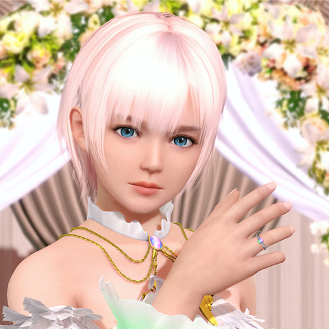 独占先行公開！】天使風水着をチラ見せ！ 「DOAXVV」、「ルナ