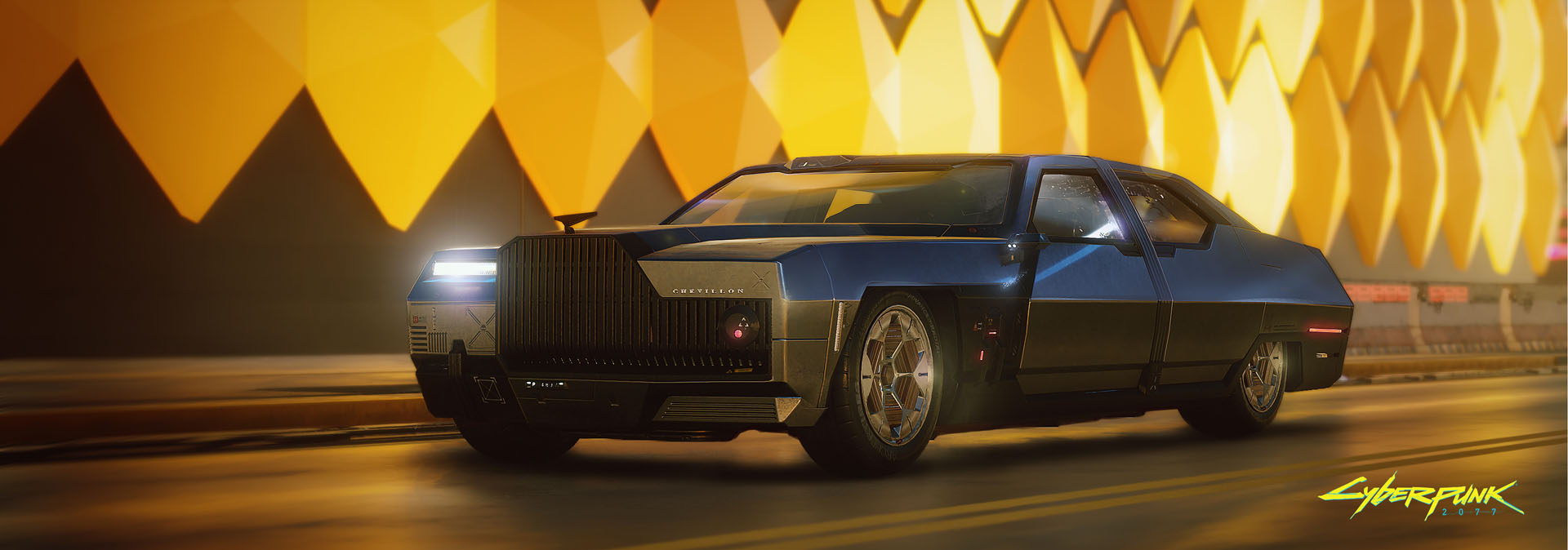 大型の乗用車。シェヴィロン社はミリテク社のパートナー企業だ。頑丈な車体により、運転手は外部の攻撃から守られる。そのため法執行機関や、アラサカも含めた大企業が好んで使用する