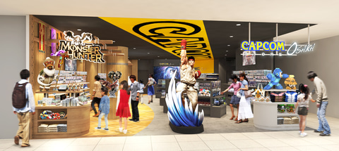 CAPCOM STORE OSAKA」オープン決定！ 「MHW：アイスボーン」の