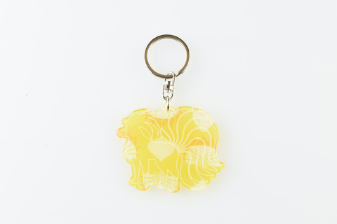 超激レア ポケモンシャツ×NEWSED コラボ　キュウコン キーホルダー 超激レア ポケモンシャツ×NEWSED コラボ キュウコン キーホルダー 超激