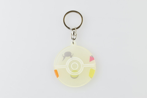 ポケモンシャツ」の切れ端を使用したアクリルキーホルダーが本日発売
