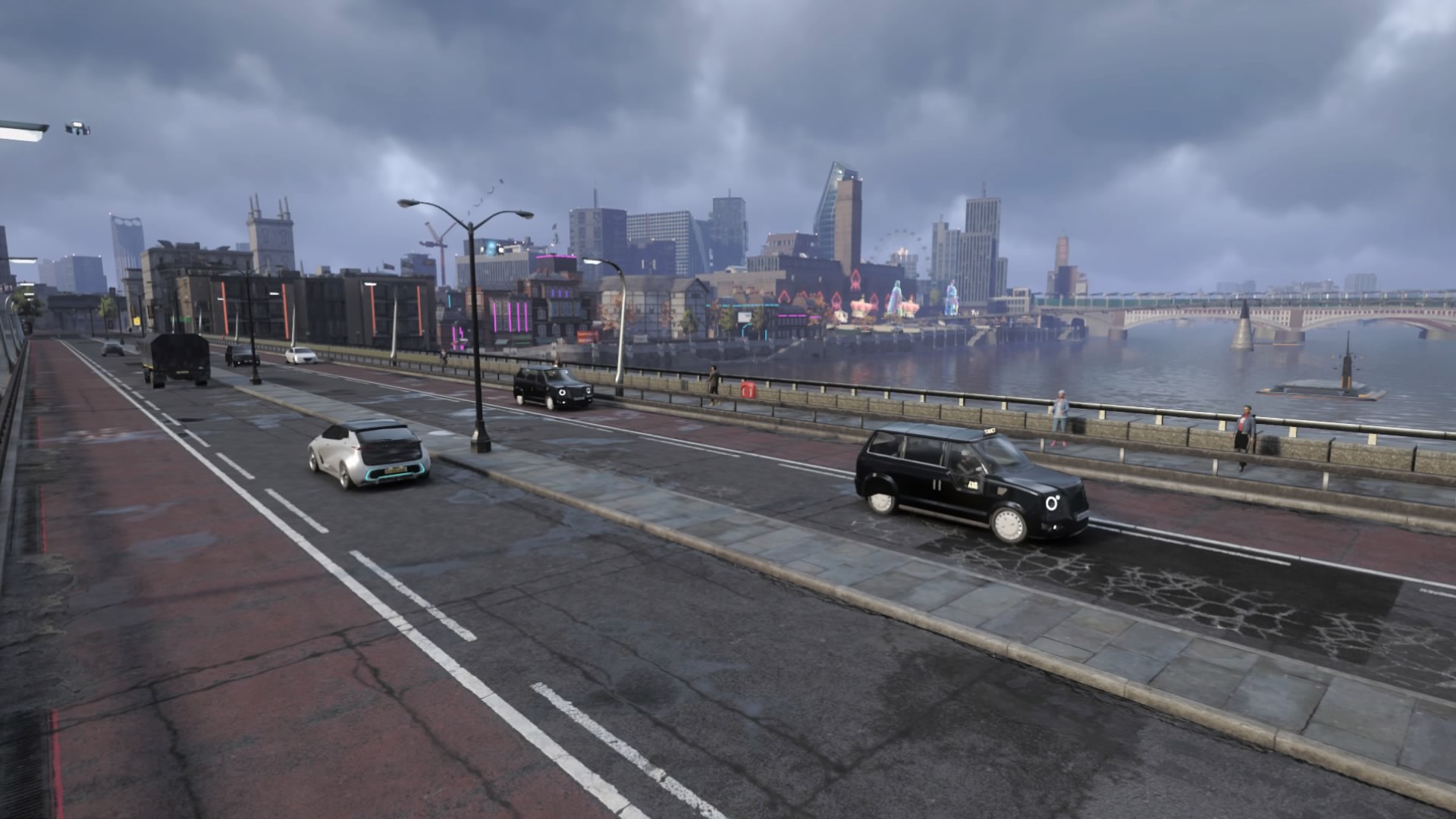 もちろん自分で車の運転もできる。過去作に比べてかなりキビキビ動いてくれるようになり、警察との追いかけっこもだいぶ楽になった