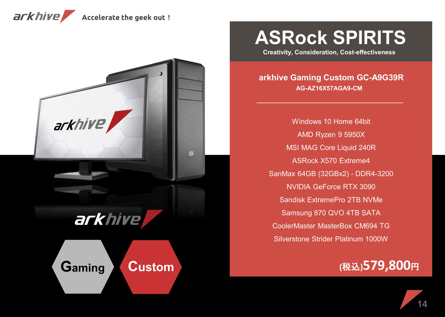 「GC-A9G39R」のスペック