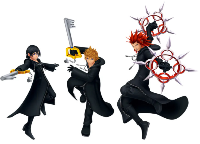 左からシオン、ロクサス、アクセル