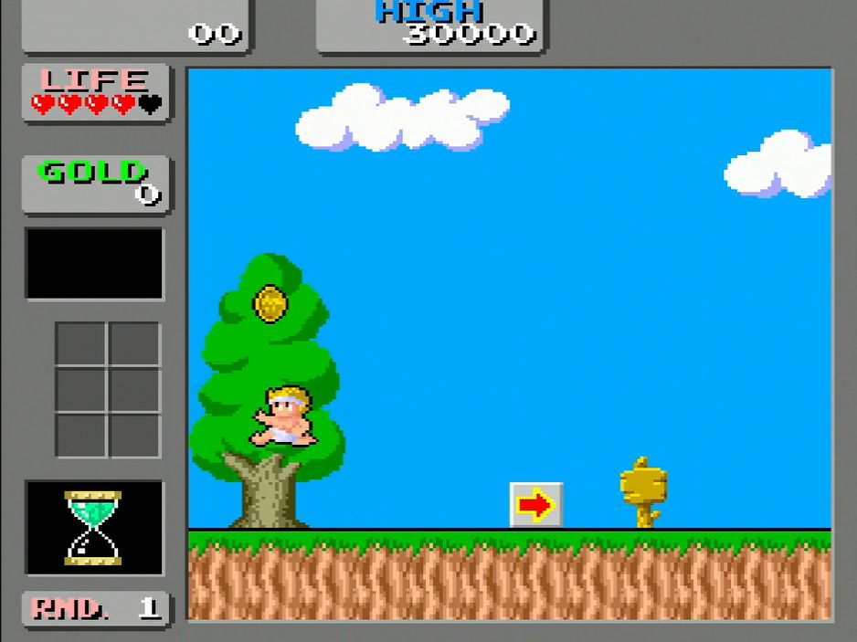 マップ上のいたる所にゴールドが隠されている。レバガチャなどをしながら出現させると、一気に60ゴールド以上の大金を入手できる裏技はあまりにも有名だ