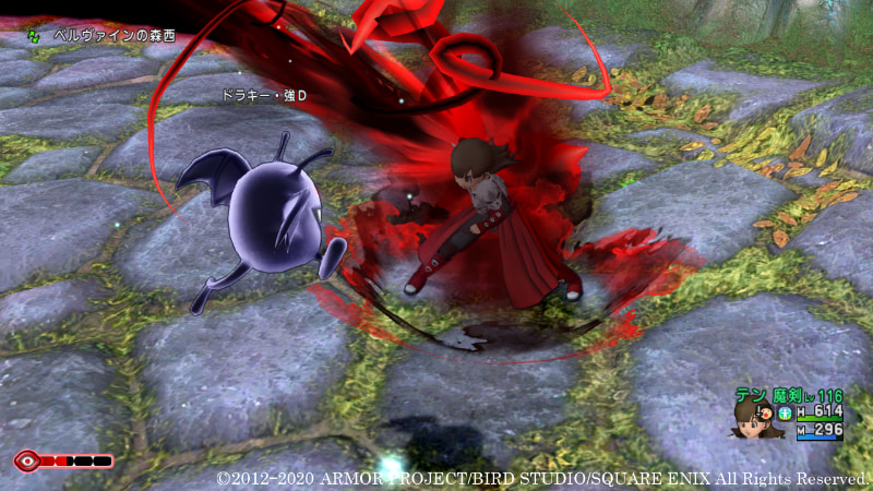 「闇のヴェール」で自身を強化して、強力な一撃を叩き込め！