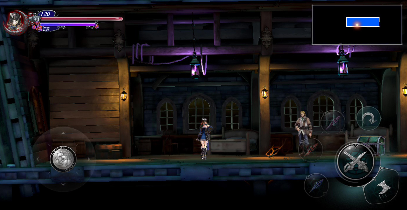 上がプレイステーション4版、下がスマホ版。多少の粗さは感じるが、プレイしているとほぼ気にならない