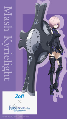 劇場版Fate/Grand Order -神聖円卓領域キャメロット-」と「Zoff」の