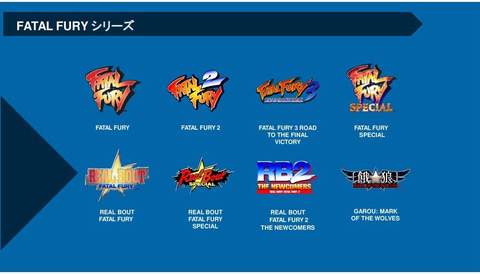 KOF」や「サムスピ」など50タイトルを収録！ 「SNK ネオジオ MVSX