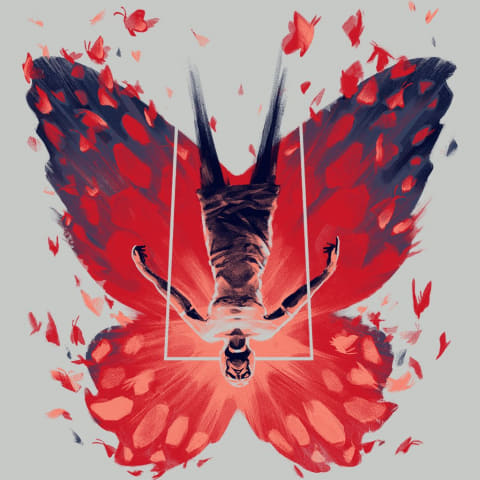 SILENT HILL」の最新グッズ「葛藤の形 Tシャツ」と「302号室