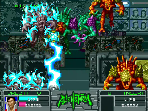 エイリアンストーム Alien Storm / エイリアンストーム (1990) Arcade - 3 Players