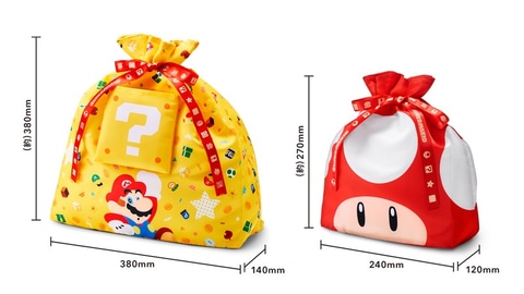 スーパーマリオ」のラッピング関連グッズが今週末から順次発売