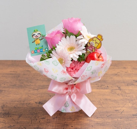 任天堂 どうぶつの森 キャラタッチペン たぬきち とたけけ ブーケ