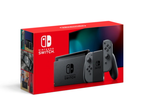 あみあみオンラインにて、「Nintendo Switch グレー」本体の定価販売が