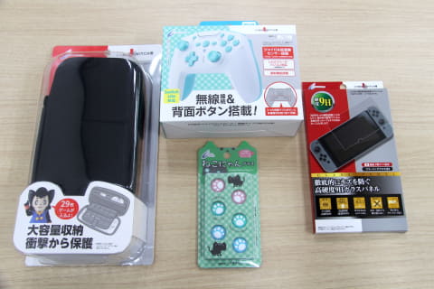 Switch用アクセサリーが一気に揃ってガッツリお得！ サイバー