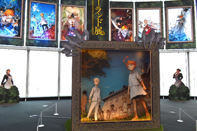 エマやレイ、ノーマンたちがお出迎え