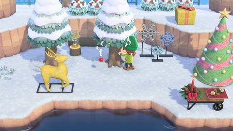 あつまれ どうぶつの森」の北半球に冬到来！ 島全体がだんだんと