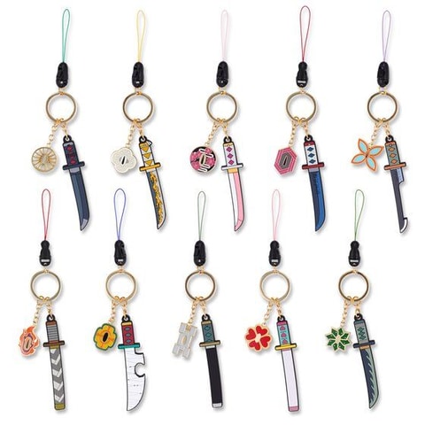 鬼滅の刃　日輪刀キーチェーン　全10種　まとめ売り 鬼滅の刃 日輪刀キーチェーン 全10種 まとめ売り - メルカリ