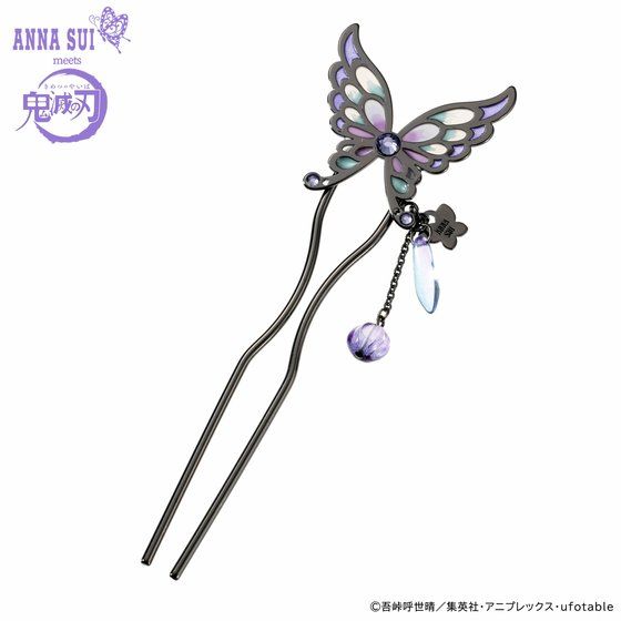 鬼滅の刃×ANNA SUI　かんざし【二次受注：2021年8月発送】 / 胡蝶しのぶ 価格：11,000円（税込）