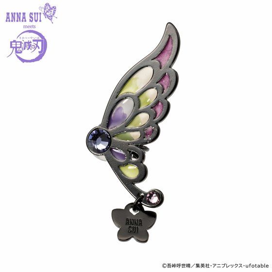 鬼滅の刃×ANNA SUI　イヤークリップ　胡蝶姉妹/胡蝶カナエ＆栗花落カナヲ 価格：8,800円（税込）