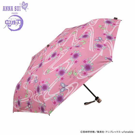 鬼滅の刃×ANNA SUI　傘/胡蝶姉妹 / ピンク 価格：5,500円（税込）