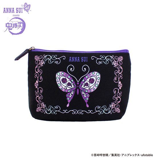 鬼滅の刃×ANNA SUI　ポーチ/胡蝶姉妹 価格：3,300円（税込）