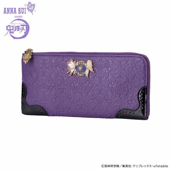 鬼滅の刃×ANNA SUI　長財布/胡蝶姉妹 価格：22,000円（税込）