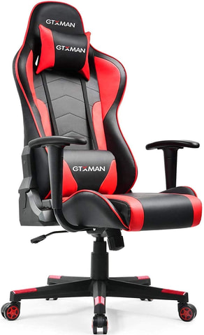 新品/1年保証】Gtracing ゲーミングチェア GT002-RED gtracing gt002