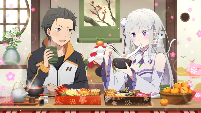 描き下ろし記憶結晶「初めてのおせち★3」