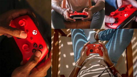 Xbox ワイヤレス コントローラー」に新色「パルスレッド」が登場