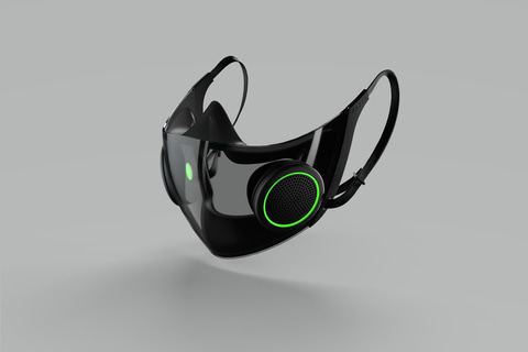 これぞゲーミングマスク!? Razerが手掛けるマスク「Project Hazel」が