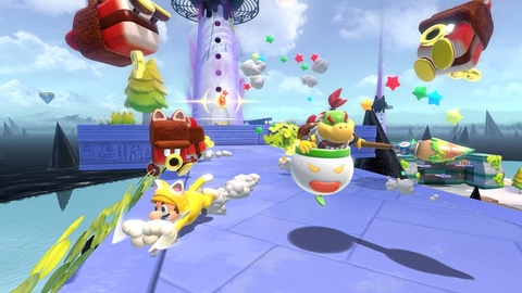 オンラインマルチに対応！ 「スーパーマリオ 3Dワールド ＋ フューリー