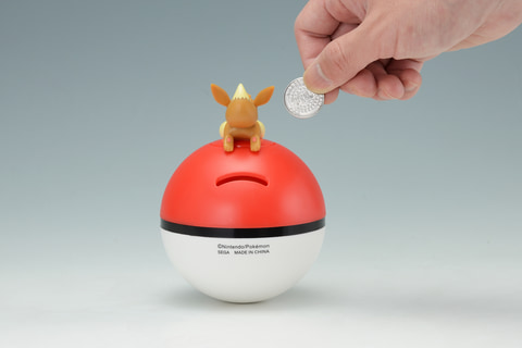 ピカチュウ 貯金箱 GSボール レトロ ピカチュウ 貯金箱 陶器製 約8.5cm
