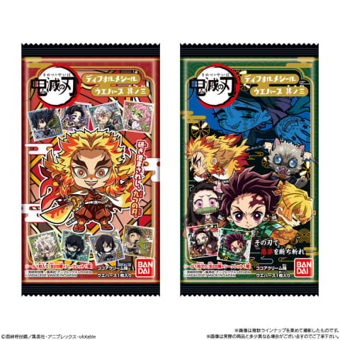 鬼滅の刃 ディフォルメシールウエハース 其ノ三」を紹介するPVが公開