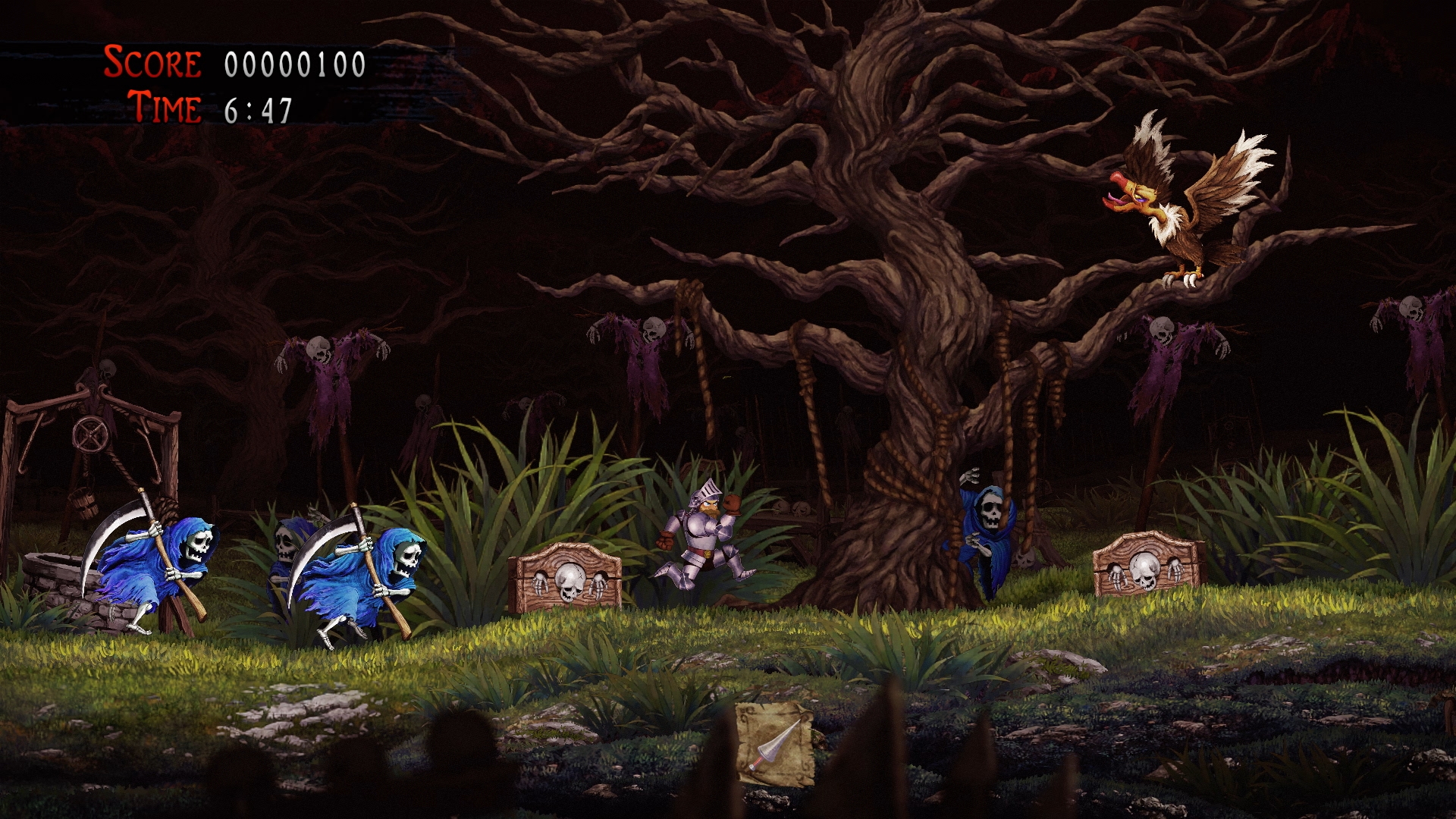 1週目から様変わりした深魔ステージ。さらにおどろおどろしくなっているのが分かる