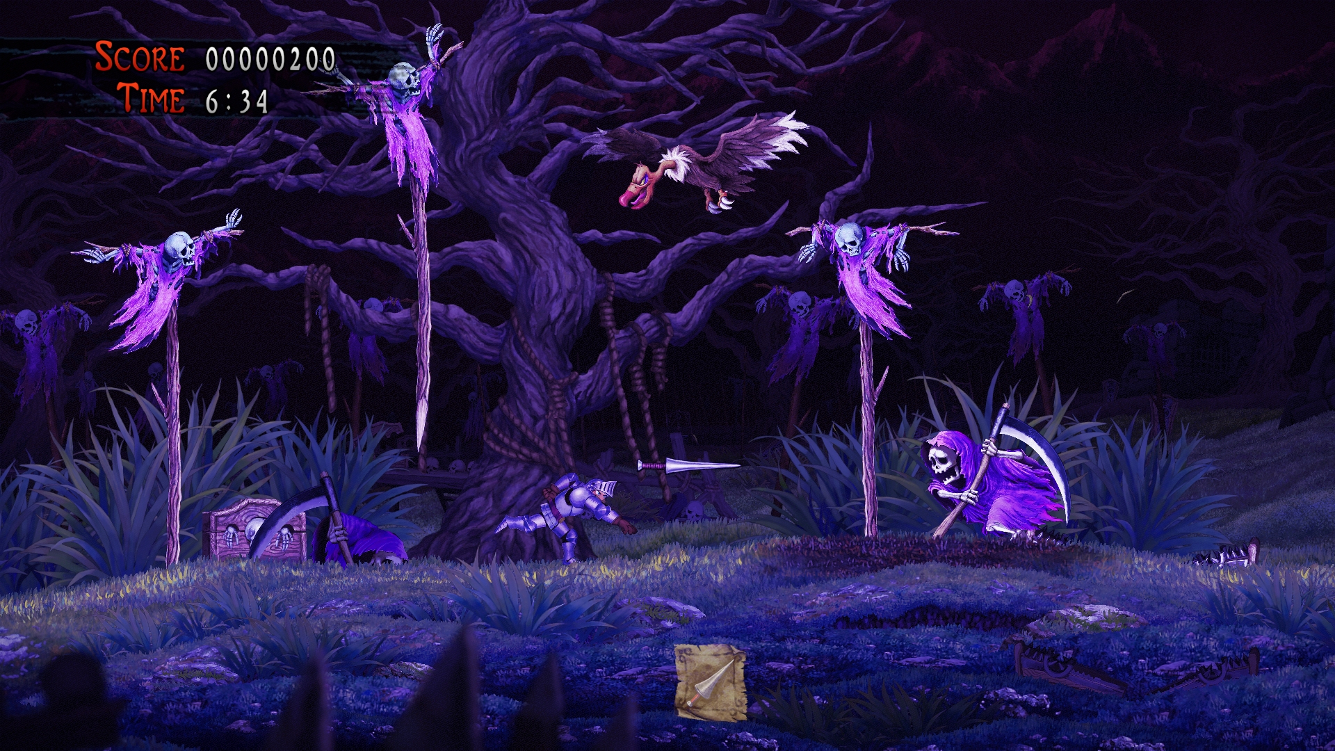 1週目から様変わりした深魔ステージ。さらにおどろおどろしくなっているのが分かる