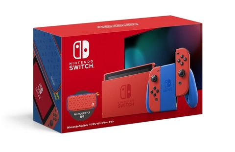 COMG!各店、「Nintendo Switch マリオレッド×ブルー セット」抽選応募 