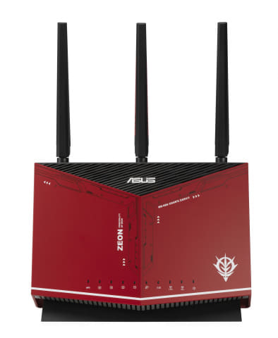 ASUS、「機動戦士ガンダム」とのコラボWi-Fi無線ルーター2モデルの発売 