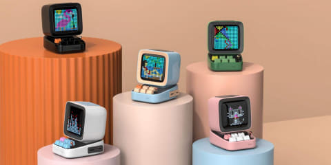 Divoom DITOO-PLUS レッド ポータブルスピーカー DITOO - DIVOOM :: WiseTech