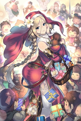 チェインクロニクル 第4部」特別な衣装のSSR「フィリアナ