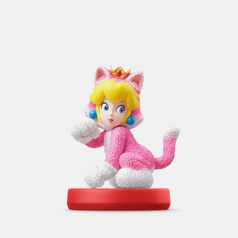 amiibo「ネコマリオ」・「ネコピーチ」本日発売！ ネコマリオたちの