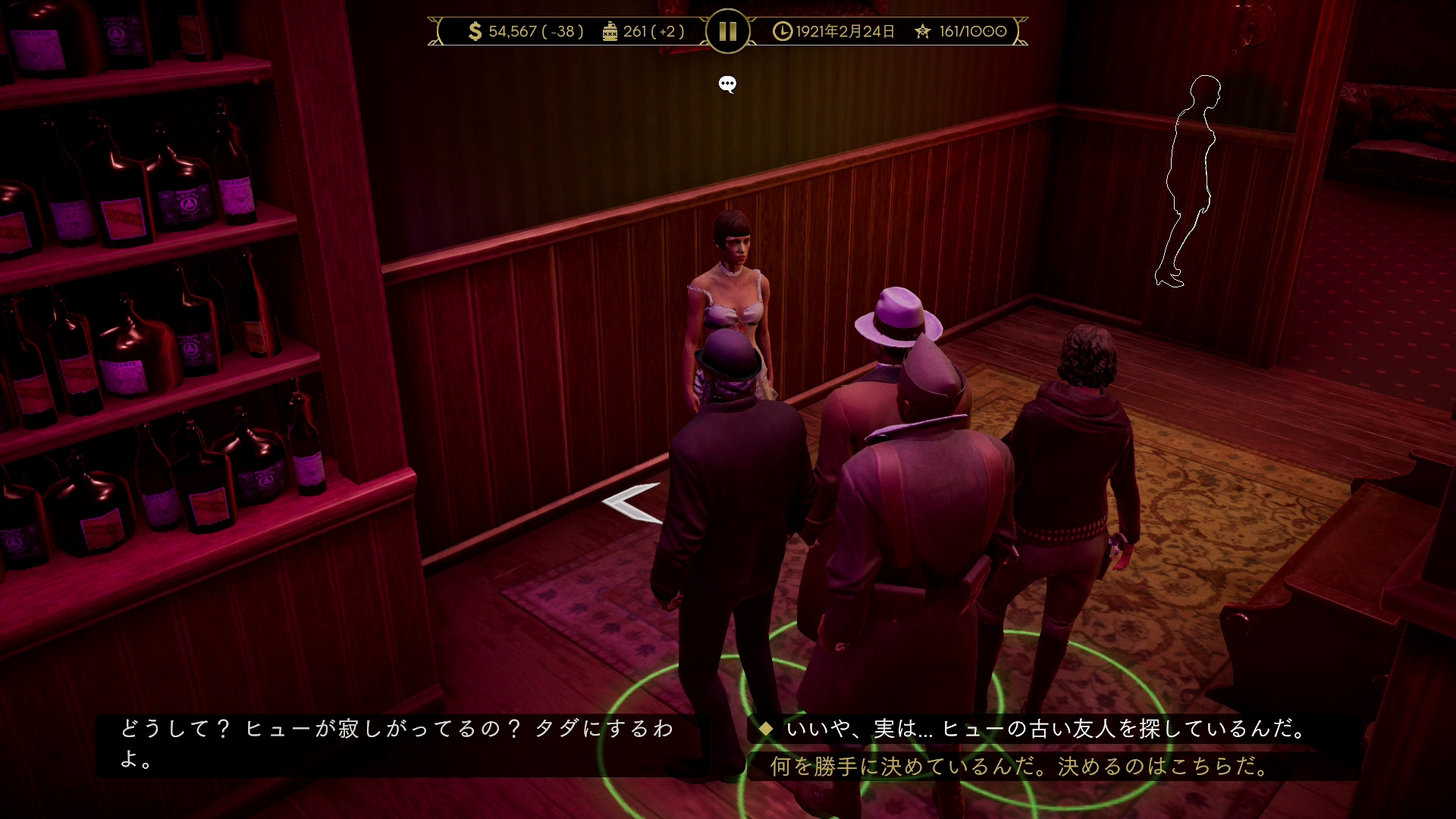 アル・カポネはシカゴでの人生をポン引きからスタートさせた。その名残か「下宿」の運用にボーナスがもらえる