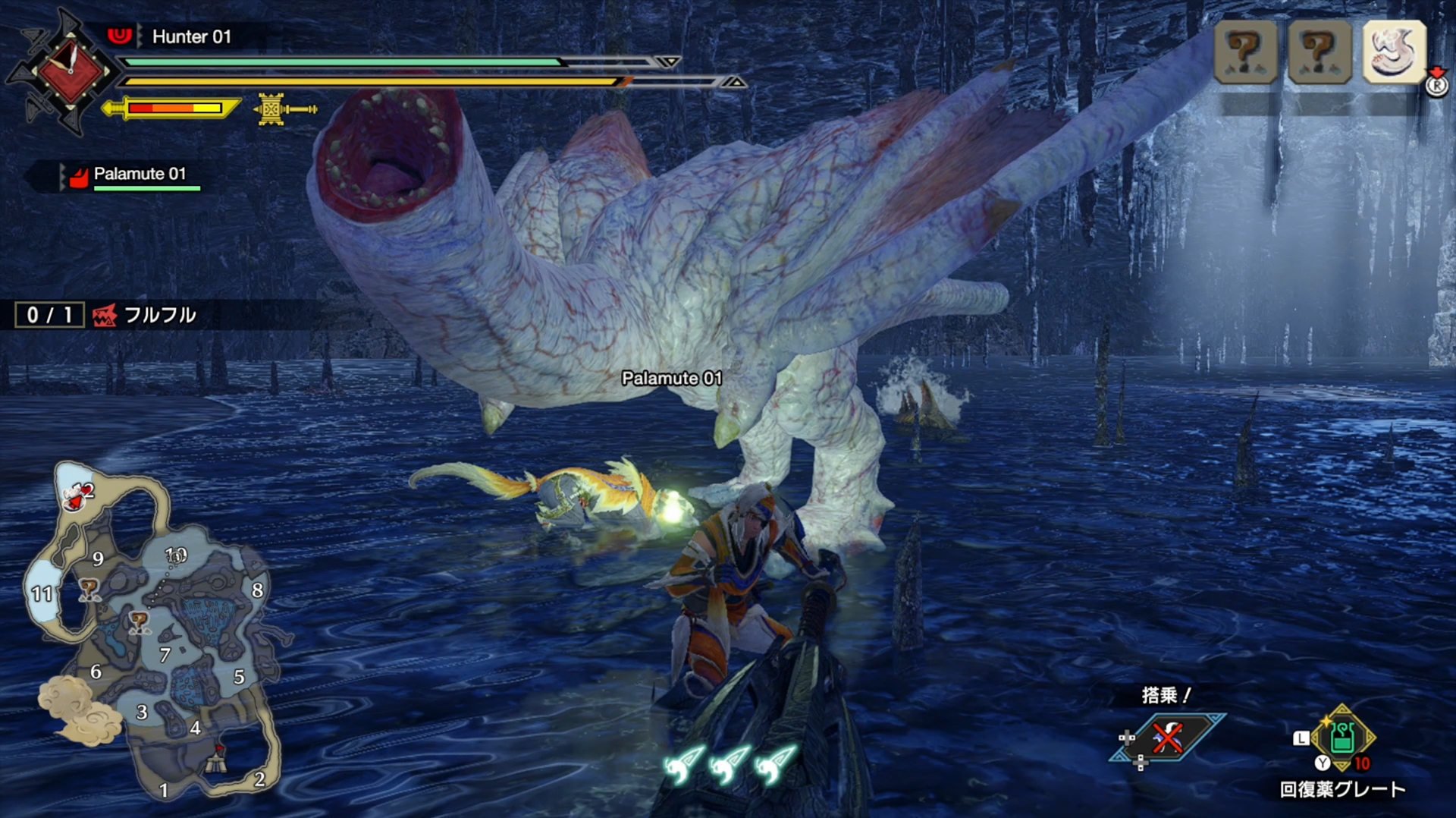 進化した映像技術で表現される「フルフル」は肉質がリアルになり、ビジュアルの恐ろしさに拍車が掛かっている