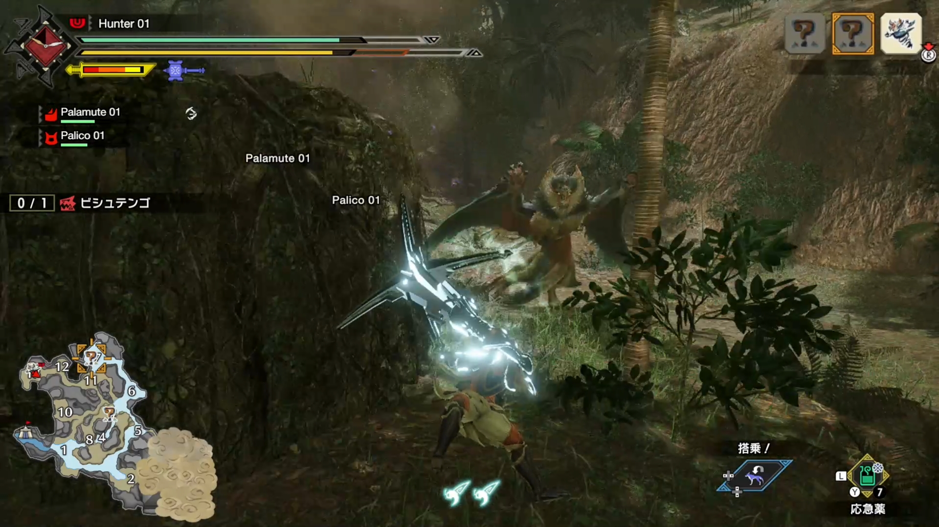 猿としての要素と所々に天狗っぽさを感じさせるコンセプトが良く反映されているモンスターだ