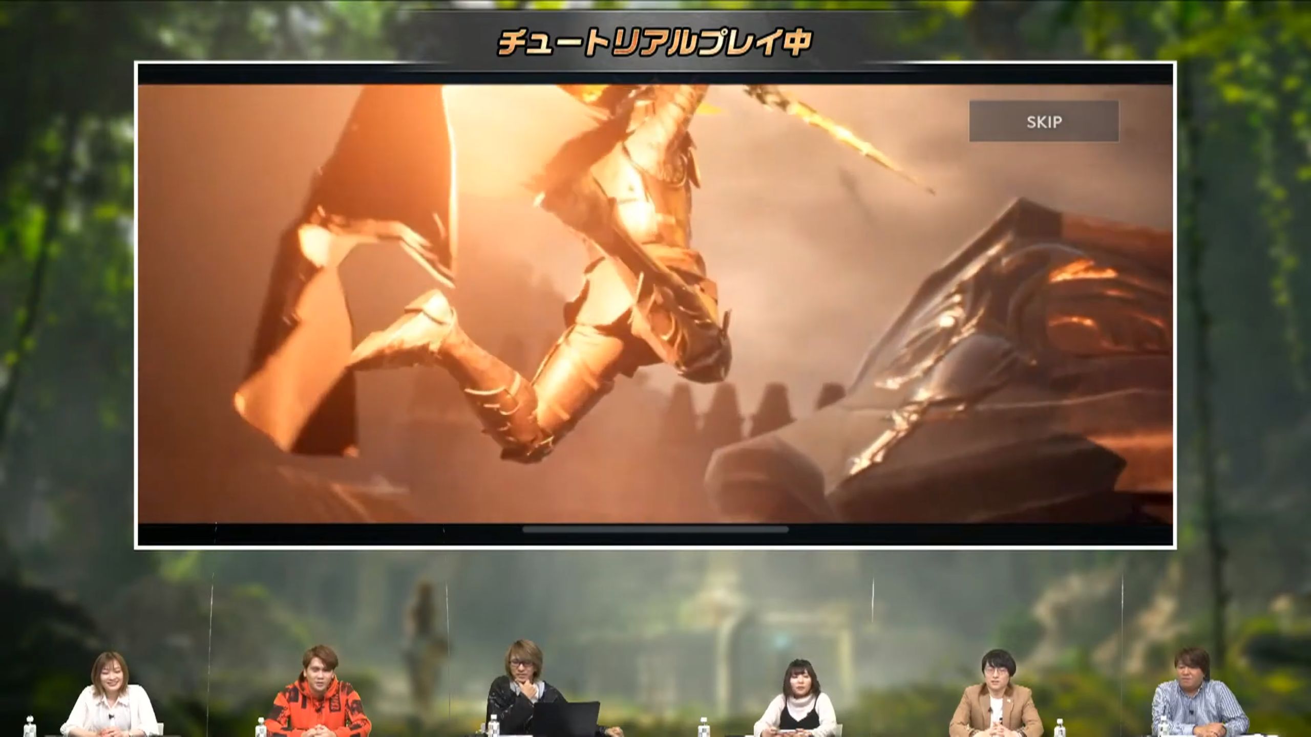 作り込まれたオープニングムービーのデキにゲストからは感嘆の声が上がった