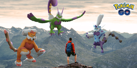 ポケモンGO」、ボルトロス、トルネロス、ランドロスが初登場する